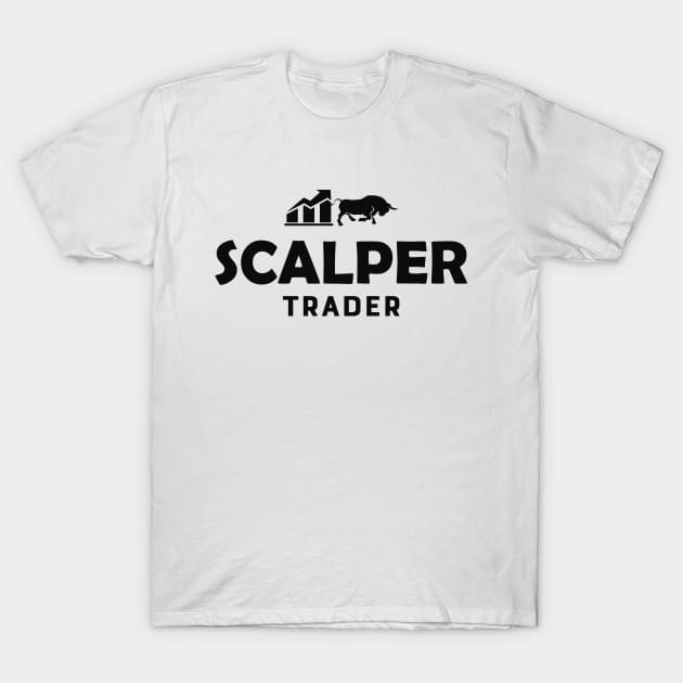 Scalper Trader T-Shirt by KC Happy Shop